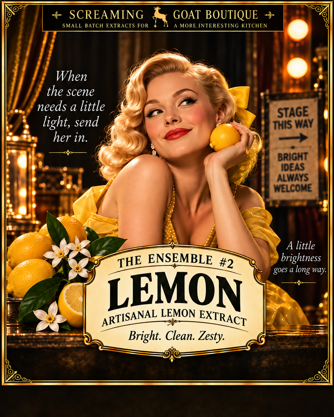 The Ensemble number two, the Lemon founding character